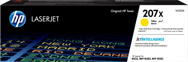 HP Cartuccia toner giallo originale LaserJet 207X ad alta capacità
