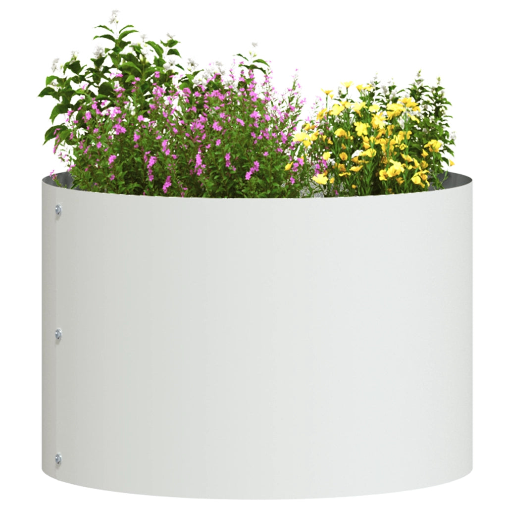 Vasi Ceramici Bianchi Bianco Ceramica 30 cm di diametro