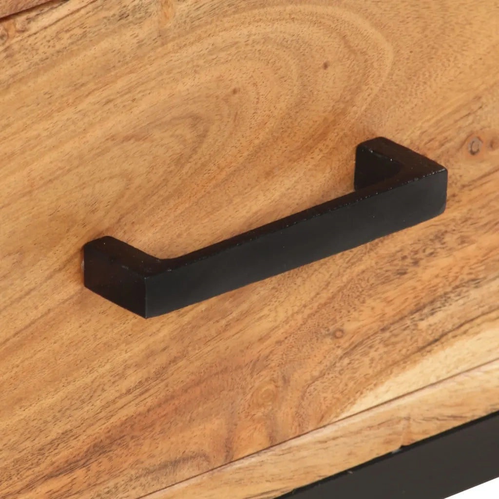 Credenza 88x30x73 cm in Legno Massello di Acacia 329247