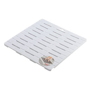 Pedana doccia rigida antiscivolo quadrata 55x55cm winny bianco