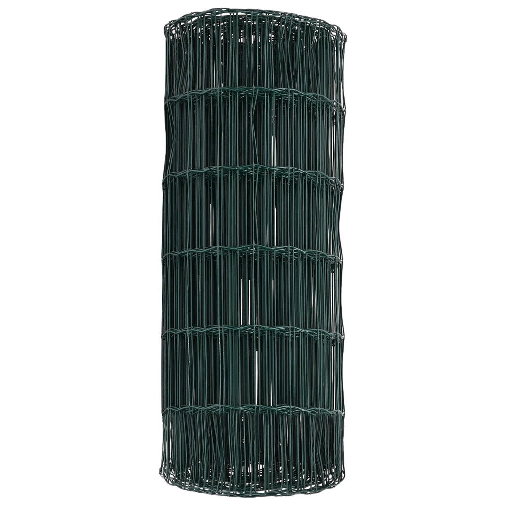 Recinzione Euro Verde 0.4x25 m Acciaio