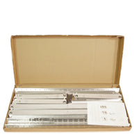 Set di 2 ripiani resistenti 90 x 40 x 180 cm, base in MDF