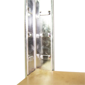 SET 2x ripiani resistenti 80 x 40 x 160 cm, base in MDF