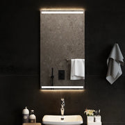 Specchio da Bagno con Luci LED 50x90 cm 3154068
