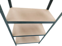 SET 2x ripiani resistenti 80 x 40 x 160 cm, verniciati grigio