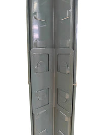 SET 2x ripiani resistenti 80 x 40 x 160 cm, verniciati grigio