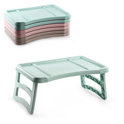 Trade Shop - Vassoio Tavolo Tavolino Da Letto Pieghevole Divano In Plastica Colorata 119211a -