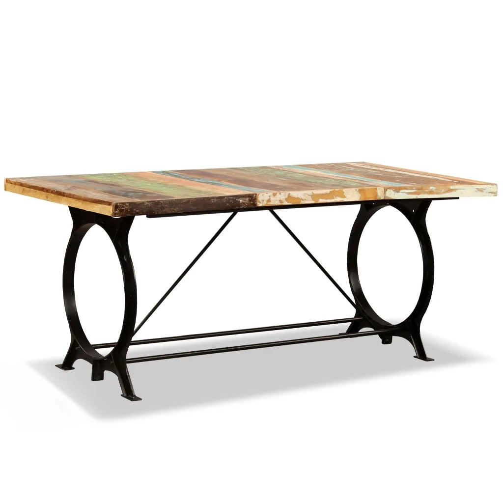 Tavolo da Pranzo in Legno Massello di Recupero 180 cm 244800