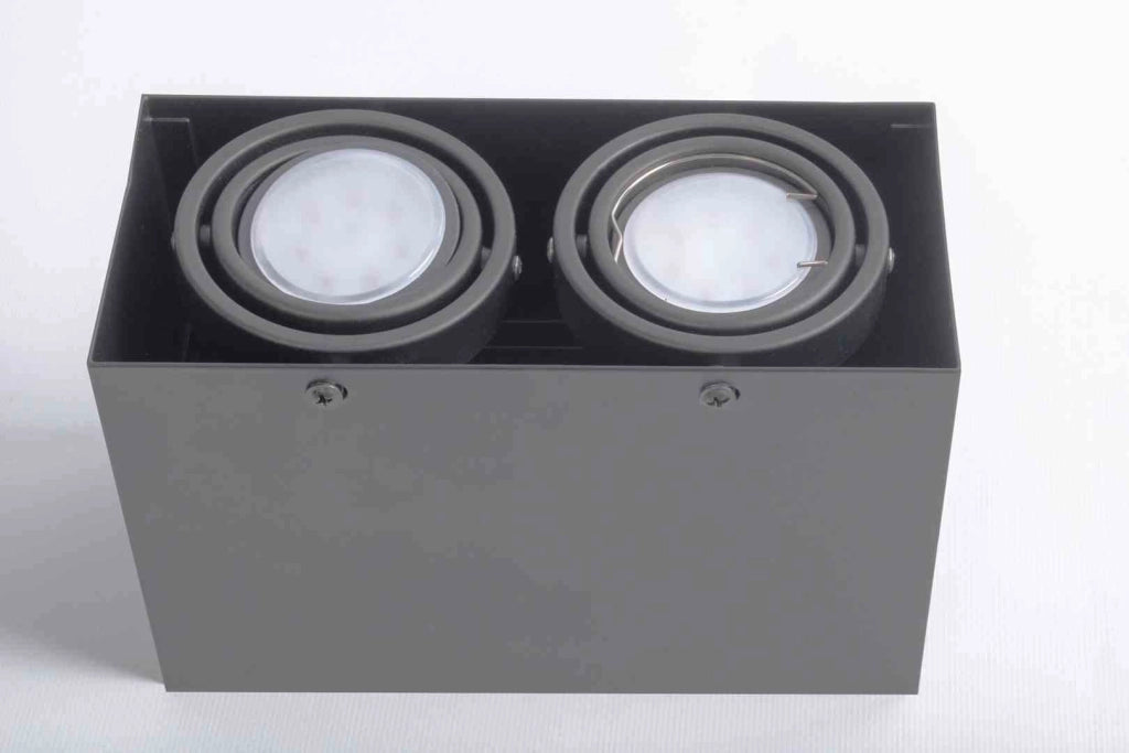 Faretto soffitto LED Milagro Blocco ML843 grigio metallo