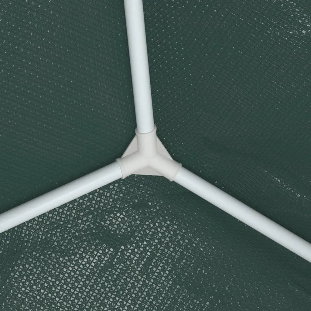 Gazebo Professionale 4x9 m Verde 90 g/mÂ²