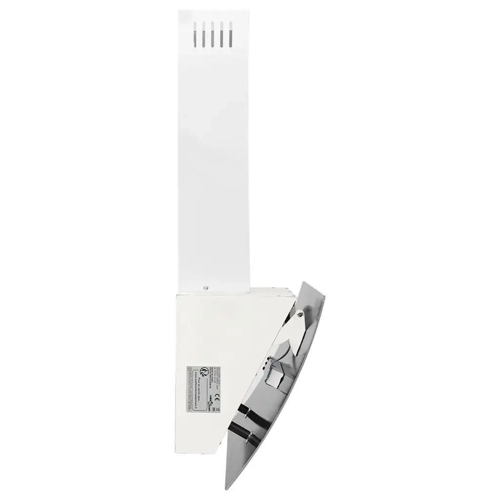 Cappa a Parete 60 cm in Acciaio e Vetro Temperato Bianco CFW6132563