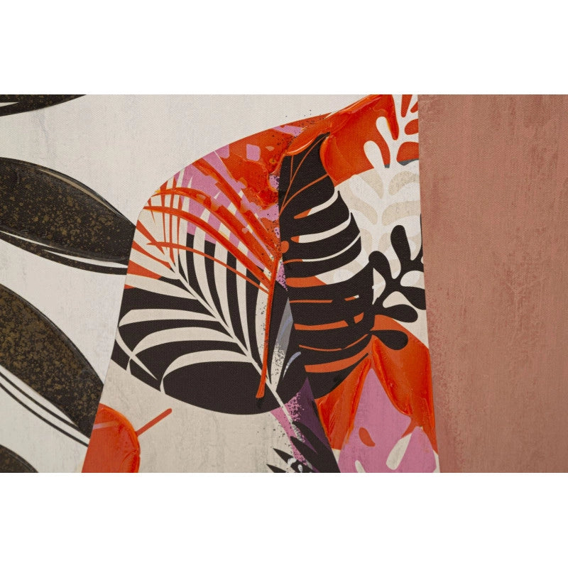 Stampa Dipinto Lady Jungle -a- 80x2,8x120
