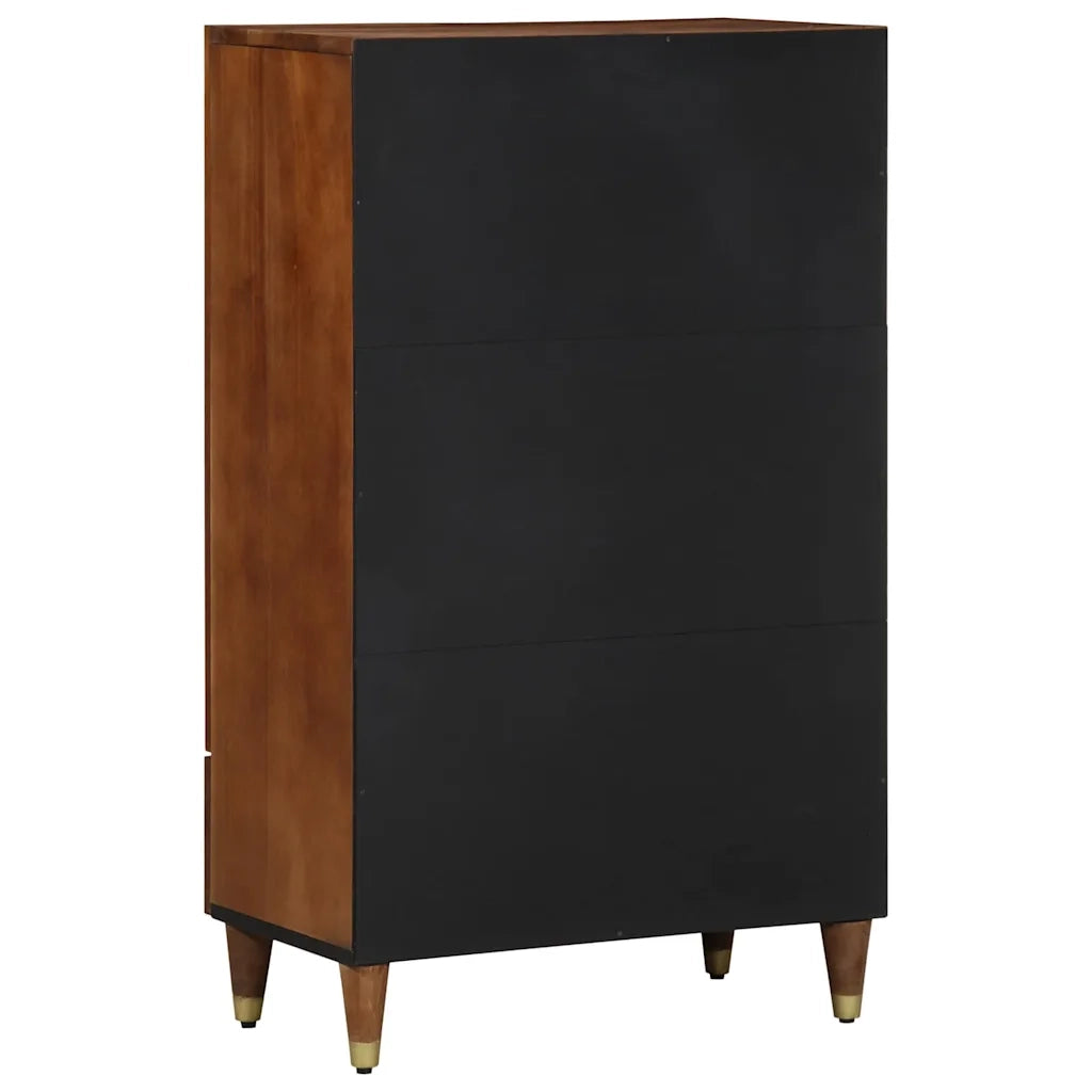 Credenza-Buffet-Armadio da cucina Marrone 60 x 33 x 100 cm Legno di mango massello