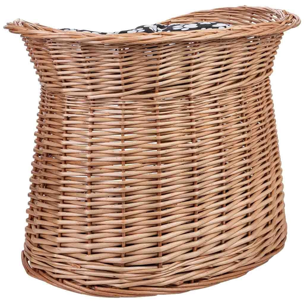 Cuccia in vimini per animali 60x45x48cm