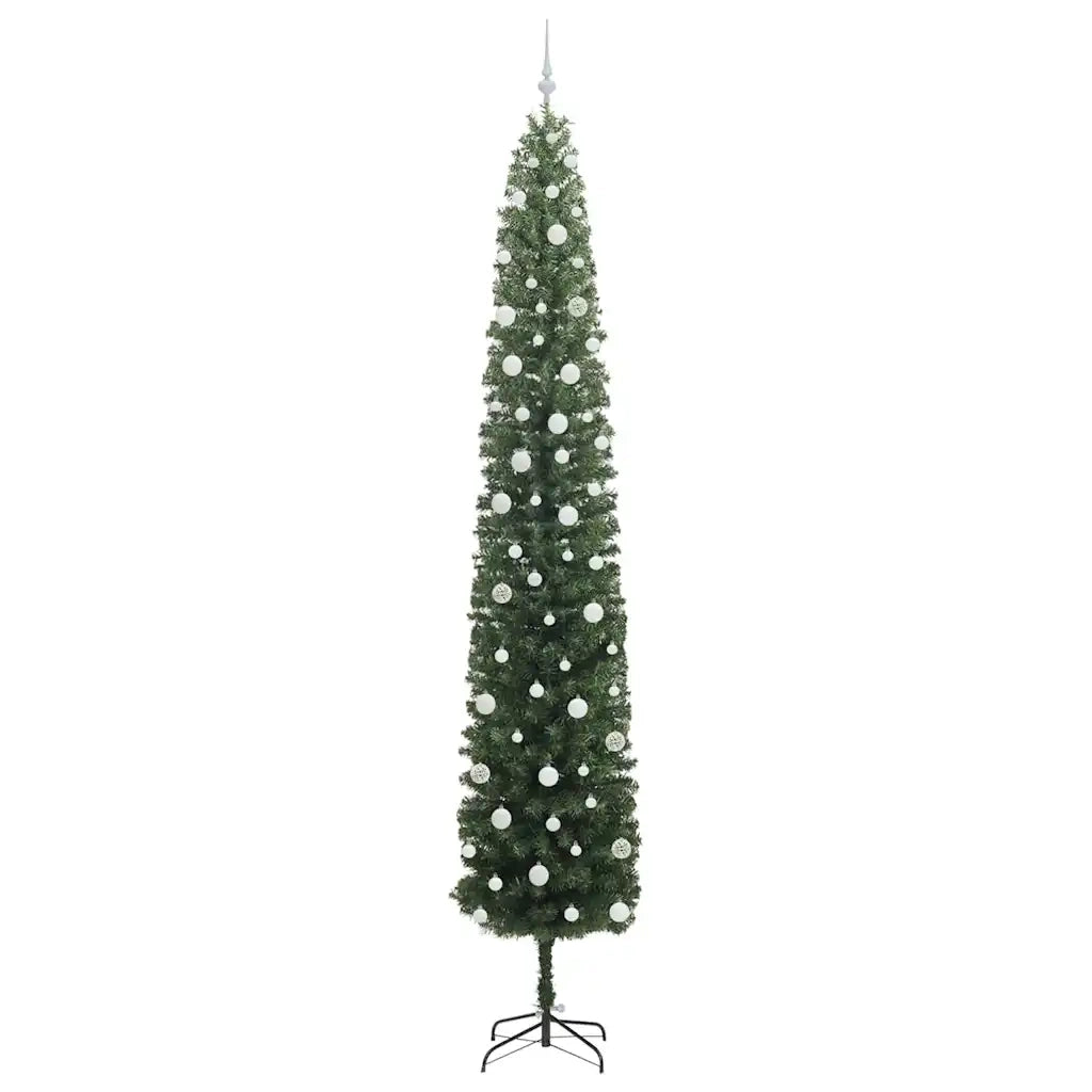 Albero di Natale artificiale con 300 LED Verde 270 cm 3394981