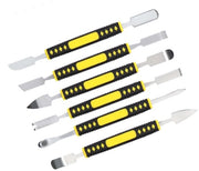 Kit di riparazione elettronica a 6 pezzi - Struttura compatta - 15 cm - Set di attrezzi per riparazioni di telefoni e computer