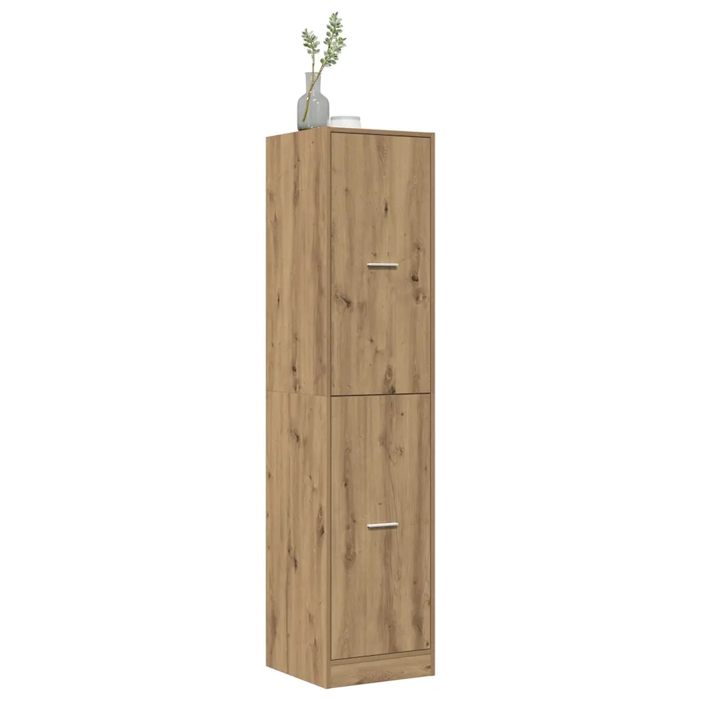 Armadietto da Farmacia Rovere 40x41x174,5 cm in Truciolato 3309653