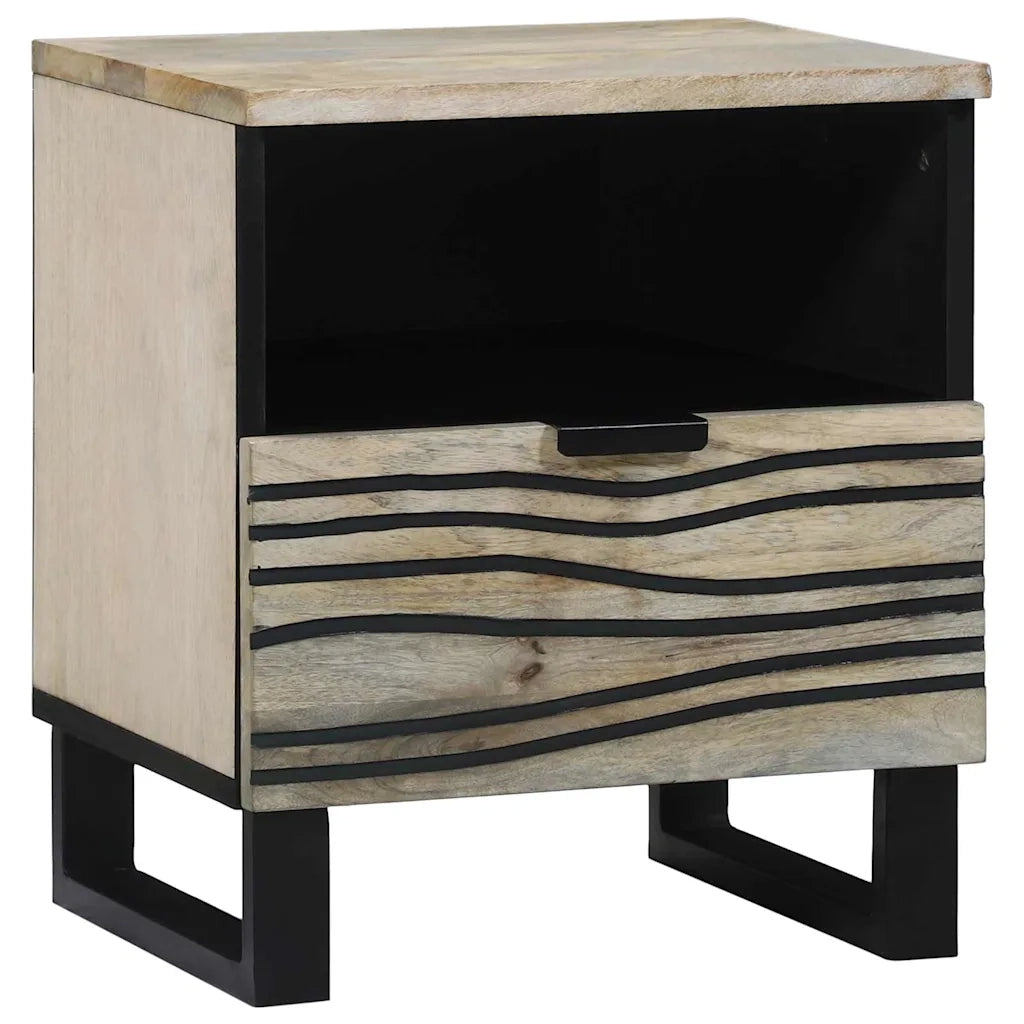 Armadio da Notte Bianco 40 x 33 x 46 cm Legno ingegnerizzato 4017978