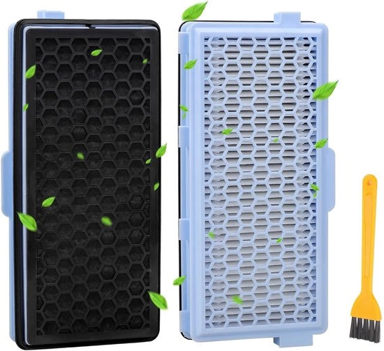 Filtro per aspirapolvere HEPA - Sostituzione per S8340/S8360 - 2 pezzi - Compatibile con Complete C2/C3 - Prestazioni ottimali dell'apparecchio - Aspirapolvere