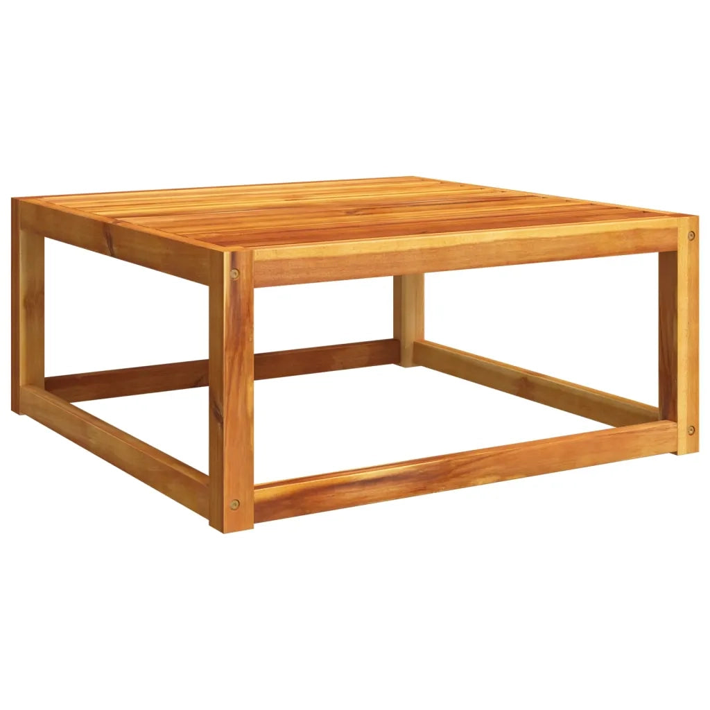 Set di divani da giardino 5 pezzi con cuscini in legno di acacia e corda