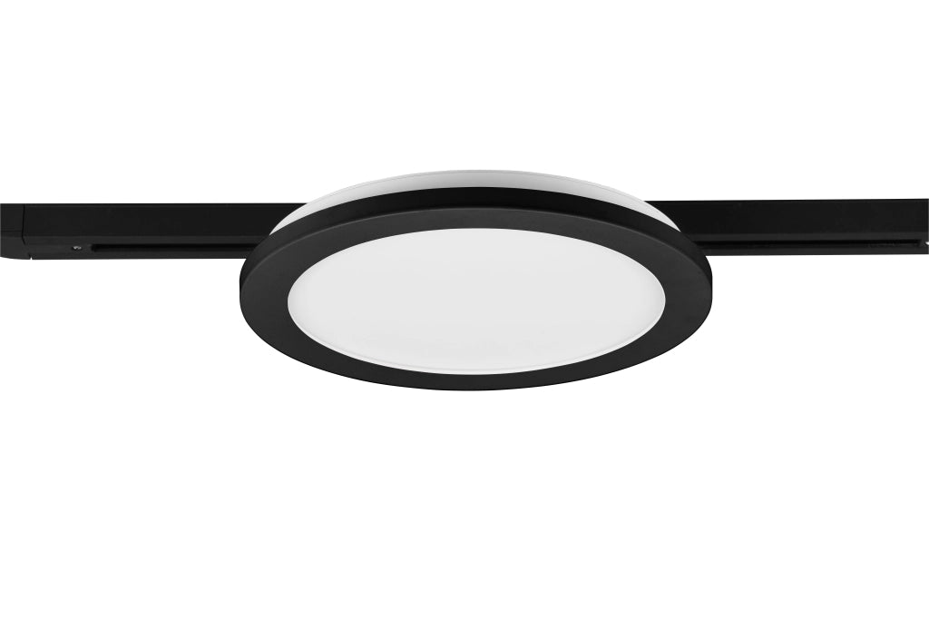 Plafoniera da Interno a led in Plastica Nero Opaco
