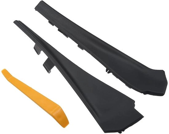 Kit di estensione per cappottatura - Nissan Rogue 2014-2019 - Nero - Plastica duratura - Lunga durata - Cappottatura coda
