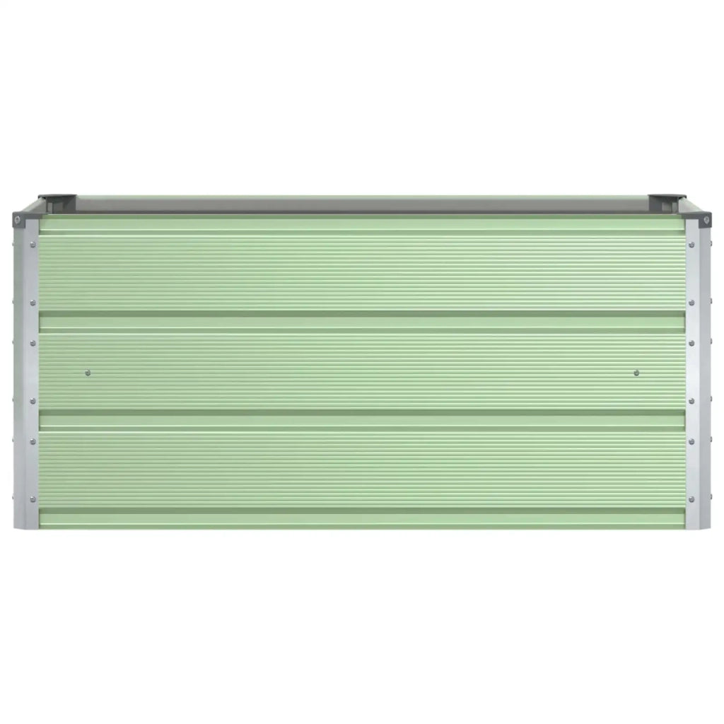 Fioriera Verde Pastello 100 x 50 x 45 cm Acciaio zincato 42018254