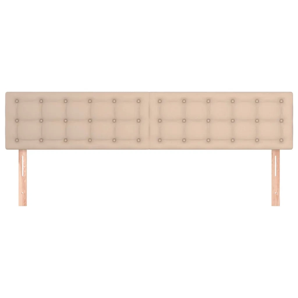 Testiera | Testata Cappuccino 200x5x78/88 cm in Similpelle