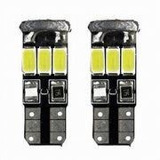 Trade Shop - Lampadine Di Posizione T10 Maxtech T-105630 12v 9led Canbus Ultra Luminose 6000k -
