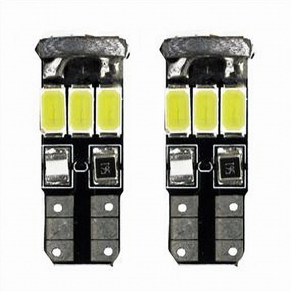Trade Shop - Lampadine Di Posizione T10 Maxtech T-105630 12v 9led Canbus Ultra Luminose 6000k -