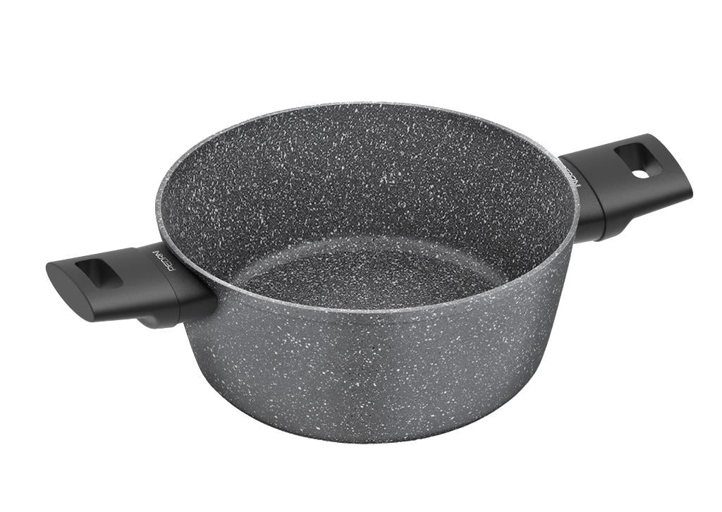 Casseruola Antiaderente anche Induzione Dakota Pietra 24 cm