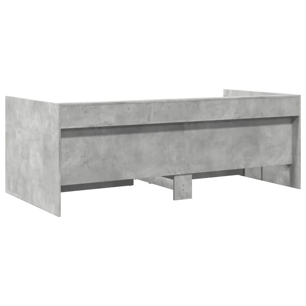 Divano Letto con Cassetti senza Materasso 100x200 cm
