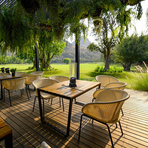 Camino a Bioetanolo da Tavolo Ø14,5x46,5 cm in Acciaio Ceramica e Vetro Nero