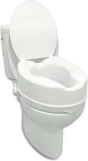 Verhizzante per WC 15 cm con Lente Elevata per Persone con Disabilità - Bianco