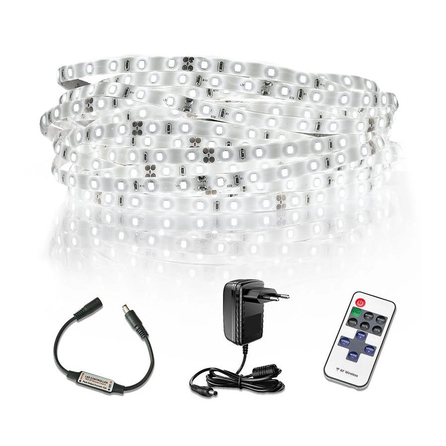 KIT STRISCIA LED 10 MT        12V 24W IP54 RGB
