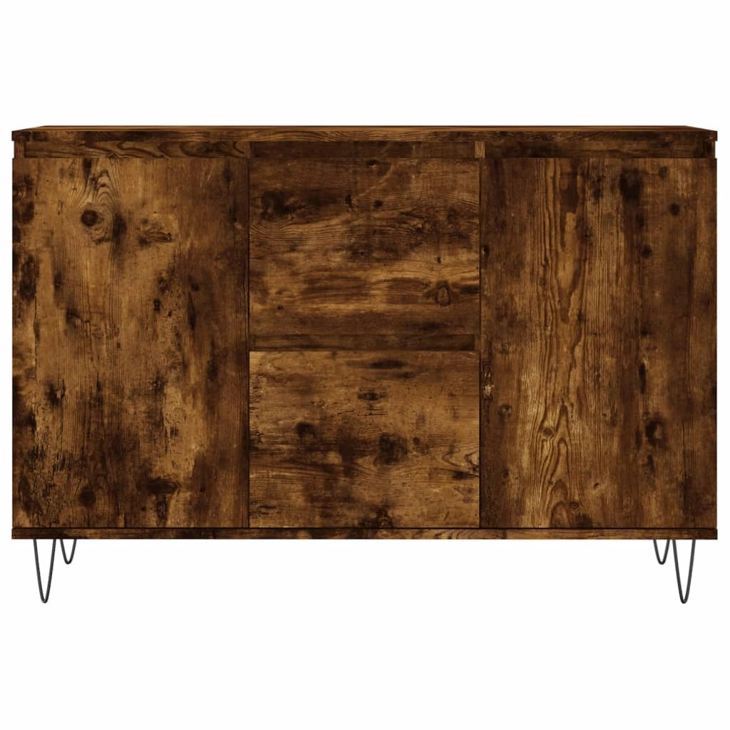 Buffet credenza cassettiera armadio mobile contenitore organizer per cucina soggiorno salotto 104 x 35 x 70 cm legno ingegnerizzato marrone 02_0030857