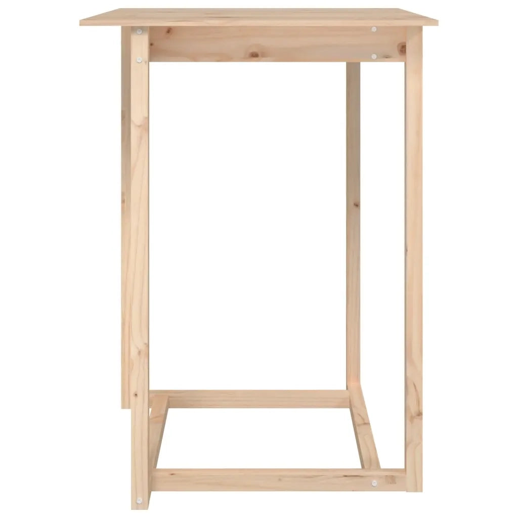 Tavolo da Bar 80x80x110 cm in Legno Massello di Pino cod mxl 20938