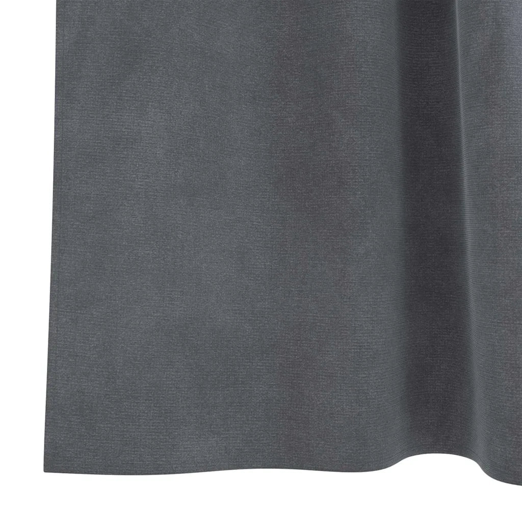 Tende oscuranti 2 pcs Grigio chiaro 140 x 245 cm Velluto 4107296
