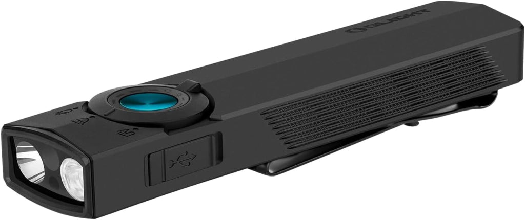 ArkPro 1.500 Lumen Torcia Piatta con Luce Diffusa Pura, Concentrata, UV e Verde, con Due Opzioni di Ricarica, per Attività All'aperto, Rilevamento e Indicazione (Verde OD)