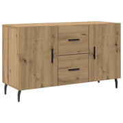 Credenza | Madia | Buffet da pranzo | Armadio da pranzo Rovere Artigianale 100x36x60 cm in Legno Multistrato
