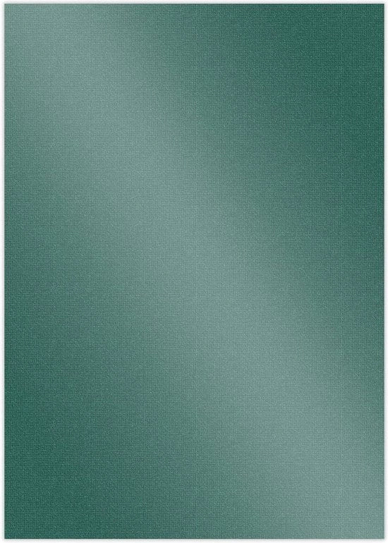 Cartone per hobby verde scuro con struttura in lino e effetto a rilievo - 220 g/m² - A4 DIN - 25 fogli - adatto per stampanti a getto d'inchiostro e a laser