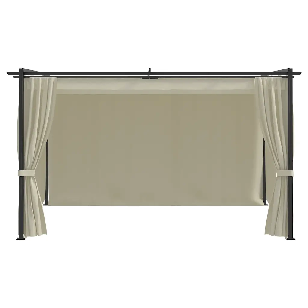 Gazebo 4x3 m Crema 3053420