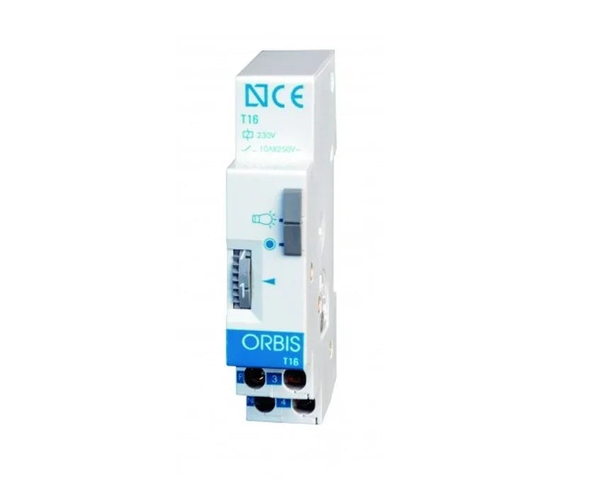 Orbis T22 temporizzatore luce scala impianti 3/4 fili OB063031