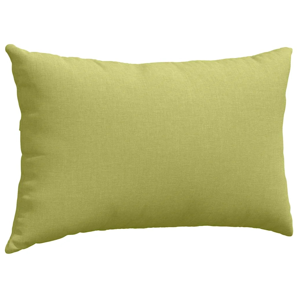Cuscini da Divano 2 pcs Verde chiaro 50 x 30 cm Tessuto