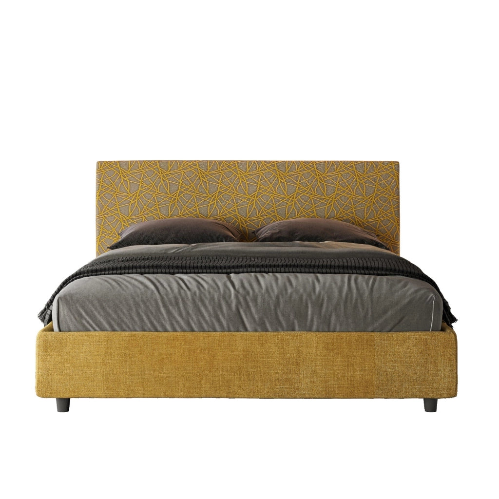 Letto Matrimoniale 160x190 cm con Rete Arla Norris 08 Era 06