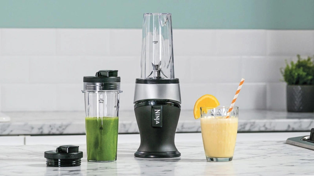 Ninja QB3001 0,47 L Frullatore da tavolo 700 W Nero, Argento