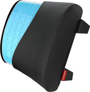 Cuscino lombare per terapia posturale - Cuscino ergonomico a schiuma di poliuretano per la cura della schiena a casa ufficio o in auto - Riduzione e prevenzione del dolore lombare