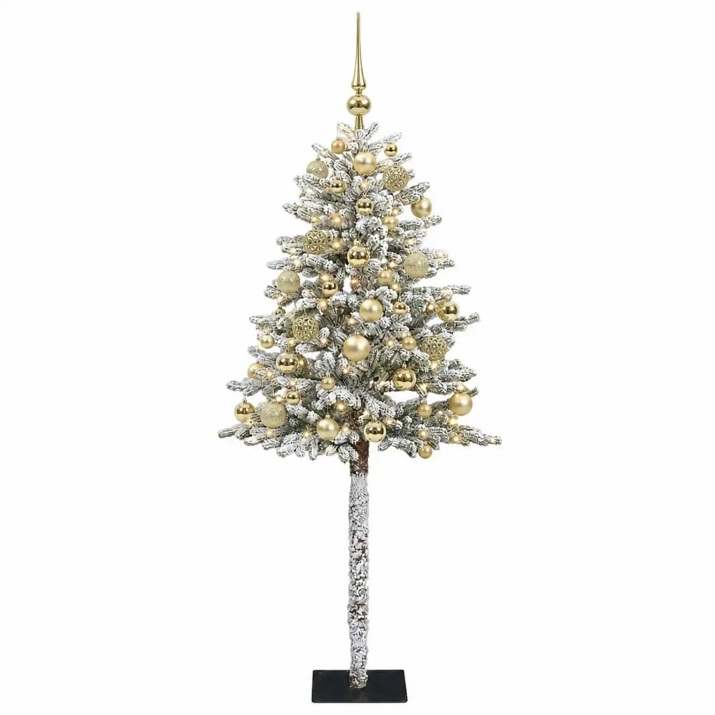 Albero di Natale Artificiale con Palline 150 cm 150 LED 3465702