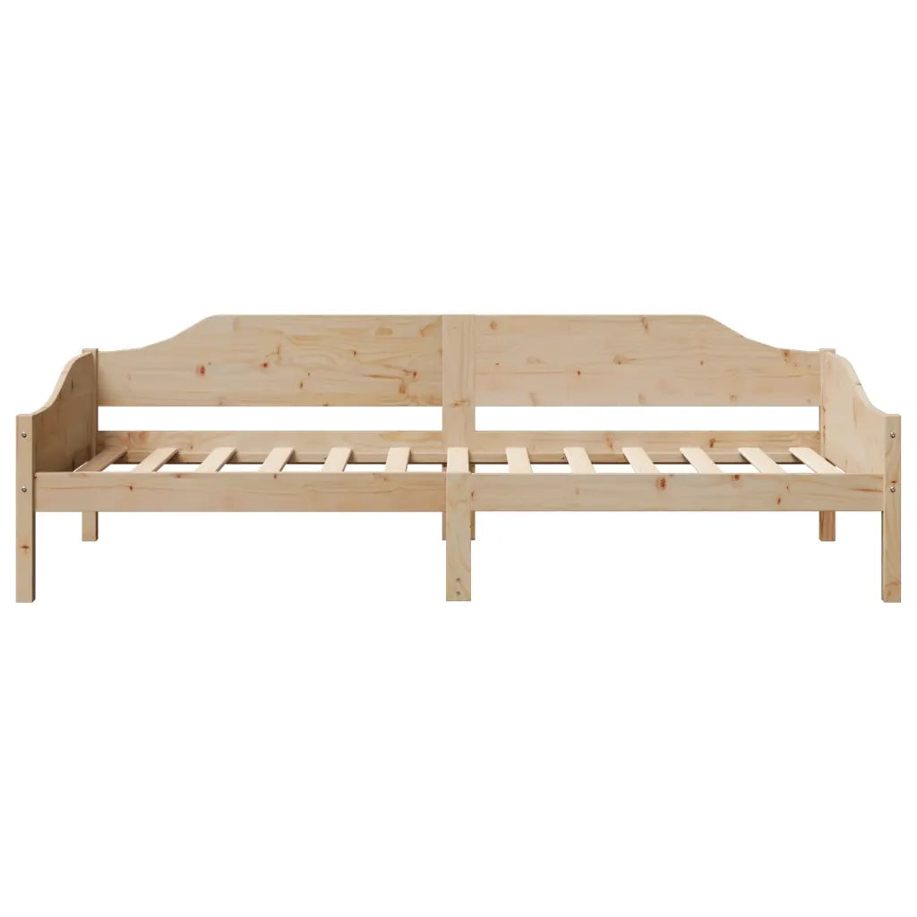 Letto senza Materasso 90x190 cm in Legno Massello di Pino