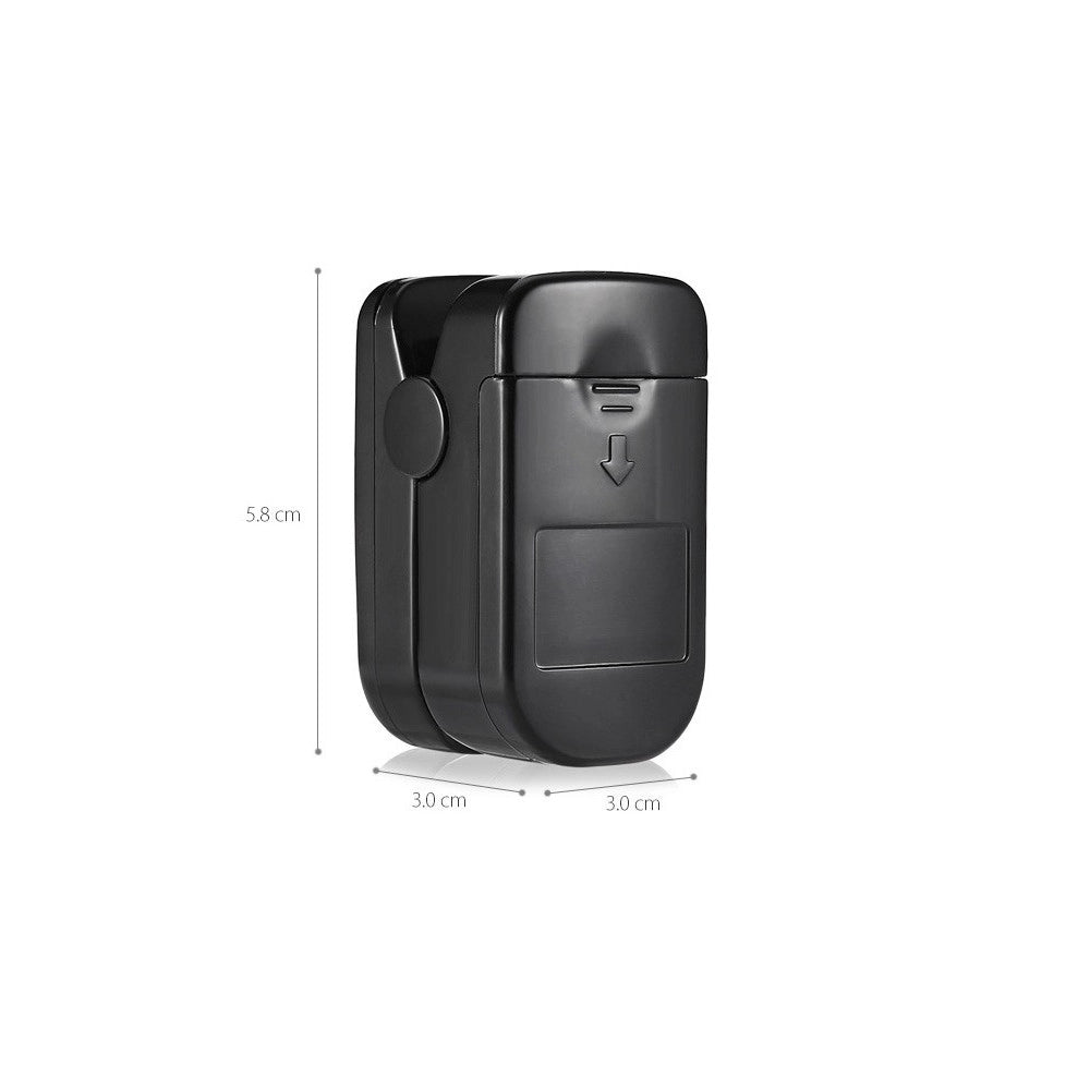 Trade Shop - Misuratore Di Ossigeno Ossimetro Portatile Da Dito Pulsossimetro Saturimetro -